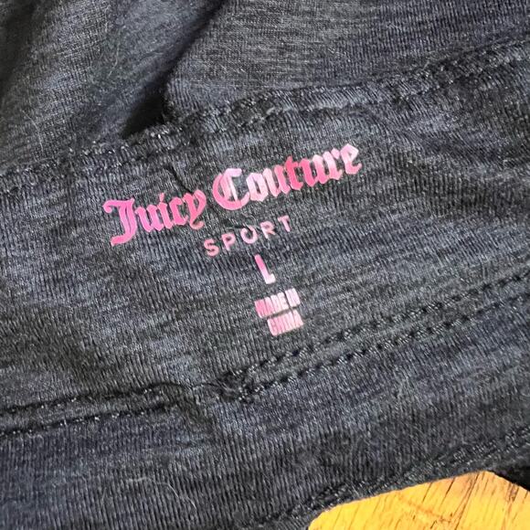 Juicy Couture Jogger Pants Womens Large Gray Sport Sweatpants - Picture 6 of 11